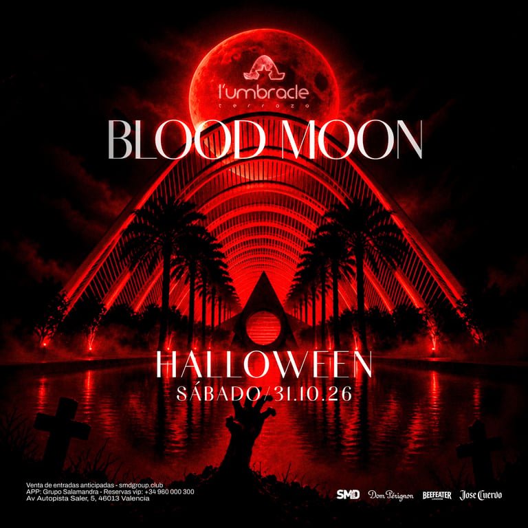 Halloween Umbracle Valencia 31 octubre